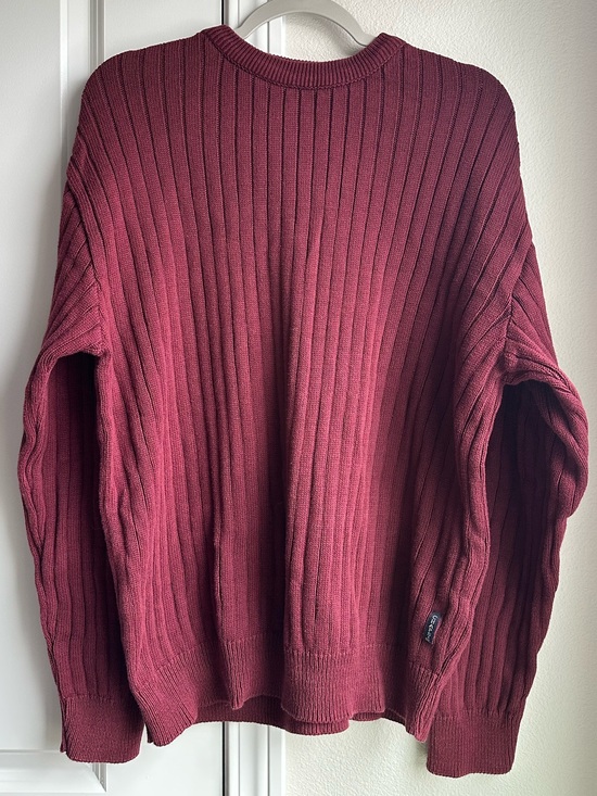 Chaps Sweaters - 100% Cotton Chaps Ralph Lauren Ribbed Crewneck Sweater